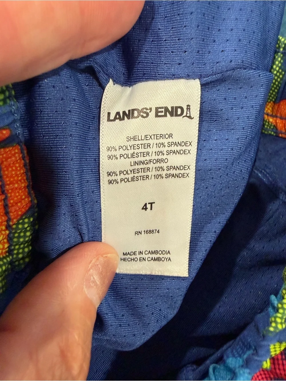 Lands End size 4t